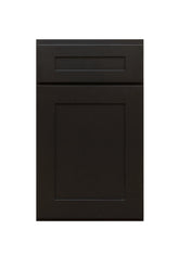 Base 24" - Pure Black 24 Inches 2 Drawer Base Cabinet/24''